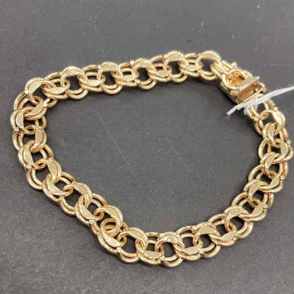 Charm Bracelet 14k     21.20 g of yellow Gold - Picture 6 of 10